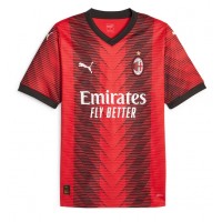 Camisa de Futebol AC Milan Ismael Bennacer #4 Equipamento Principal 2023-24 Manga Curta